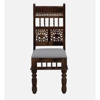 Eenakshi Dining Chair Set Of 2 In Teak Finish