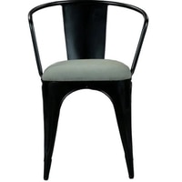 Ferro Iron Dining Chair in Black Colour