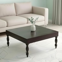 Sydney Sheesham Wood Coffee Table In Mahogany Finish