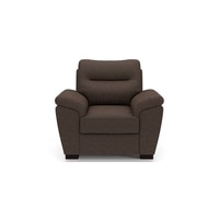 Adelaide Essential 1 Seater Fabric Sofa in Mocha Colour