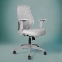 Verve Mid Back Mesh Office Chair in Grey Colour