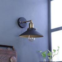Nora Black Metal Wall Light