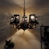 Devansh Solid Wood Electric Wall Light in off-white Colour with off-white Shade Count of 1 Light