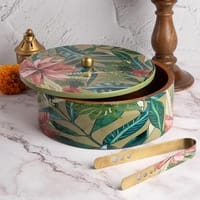 Allure Roti Box With Tong Green