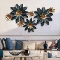 Lotus Flowers Wall Decor Metal Wall Art