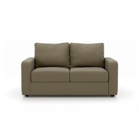 Apollo 2 Seater  Leatherette Sofa In Cappuccino Colour