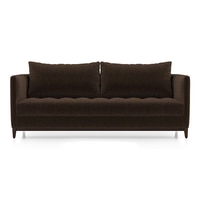 Florence Premium 3 Seater Fabric Sofa in Dark Earth Colour