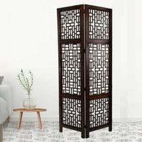 Sallyanne Solid Wood 4 Panel Room Divider