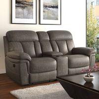 Harris Two Seater Entertainment Recliner Carbon Grey Colour