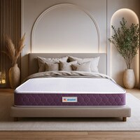Sleepwell Orthopedic, Anti Microbial, Medium Firm Support 8 inch Single Memory Foam Mattress (L x W: 78 inch x 30 inch)