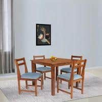 nobilic solid wood  4 seater Dining table in  Provincial Teak