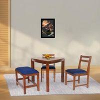 plam solid wood  4 seater Dining table in  Provincial Teak