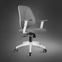 Kepler Brooks Pulse MB Office Desk Chair in White Grey Colour