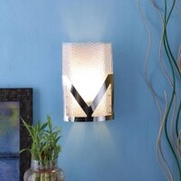 Gardiner White Glass Wall Light