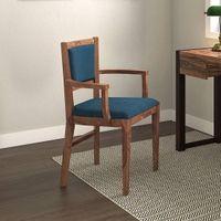 Aurelio Study Chair Without Headrest in Delft Blue Colour