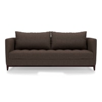 Florence Essential 3 Seater Fabric Sofa in Mocha Colour