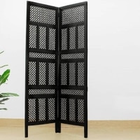 Briley Solid Wood 4 Panel Room Divider
