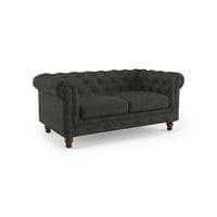 Winchester Essential 2 Seater Fabric Sofa in Graphite Colour