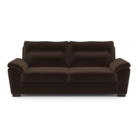 Adelaide Premium 3 Seater Fabric Sofa in Dark Earth Colour