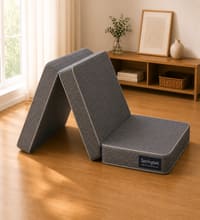Tri - Folding  Foam Mattress (72 x 48 in, 4 Inches)