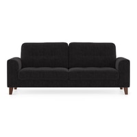 Verona Premium 3 Seater Fabric Sofa in Graphite Grey Colour