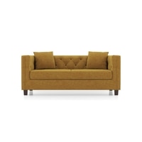 Windsor 2 Seater Fabric Sofa (Colour: Ochre)