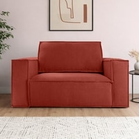 Skult  Pull Out Sofa cum Bed  in Pink Colour