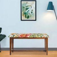 Fringor Solid Wood Bench In Provincial Teak Finish
