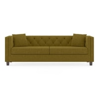 Windsor Premium 3 Seater Fabric Sofa in Olive Green Colour
