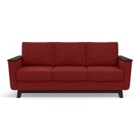 Corby Sofa Set (Colour: Salsa Red, Seater: 3+2+1)