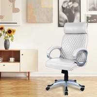 Wiwneags High Back Executive Chair in White Colour