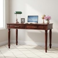 Nairobi Sheesham Wood Study Computer Table In Honey Finish