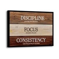 The Castle Decor Motivational Quote Wall Art Frame Office Decor 20x30 Inch Style 2