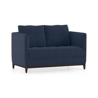 Florence Premium 2 Seater Fabric Sofa in Lapis Blue Colour