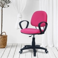 Doriona Low Back Ergonomic Chair in Pink Colour