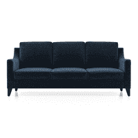 Abbey 3 Seater Fabric Sofa in Cobalt Colour