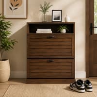 Shri Art Solid Wood Shoe Rack