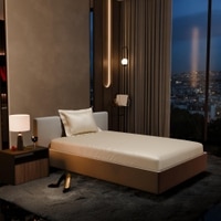 Stoa Paris 300TC UltrSatin Single Bedsheet Set Satin Single Night Ivory