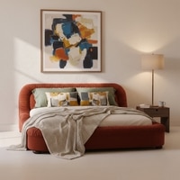Casa Haven Relax King Size Bed in velvet With Engineered Hardwood Frame & Hydraulic Storage