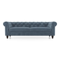 Winchester Essential 3 Seater Fabric Sofa In Ocean Weave