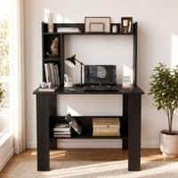 Spydercraft Daisy Modern Study Table in Black Finish