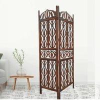 Taylin Solid Wood 4 Panel Room Divider