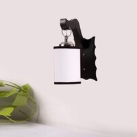 Devansh Solid Wood Electric Wall Light in Brown Colour with Multi Shade Count of 1 Light
