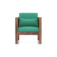 Korai 1 Seater Sofa (Lagoon Green Futon)