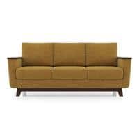 Corby Sofa Set (Colour: Ochre, Seater: 3+1+1)