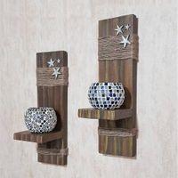 Jeraldo Solid Wood Wall Shelves