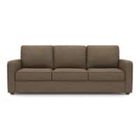 Apollo Compact Sofa Set (Colour : Dune, Cushion : Soft, Back Type : Regular, Seater : 3+1+1)