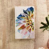 Edna White Abstract Marble 6x10 inches Framed Wall Art