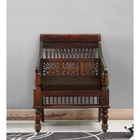 Nakshatra 1 Seater Wooden Sofa