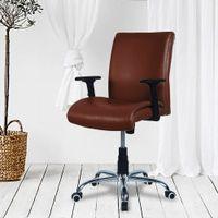 Teaauras High Back Executive Chair in Brown Colour